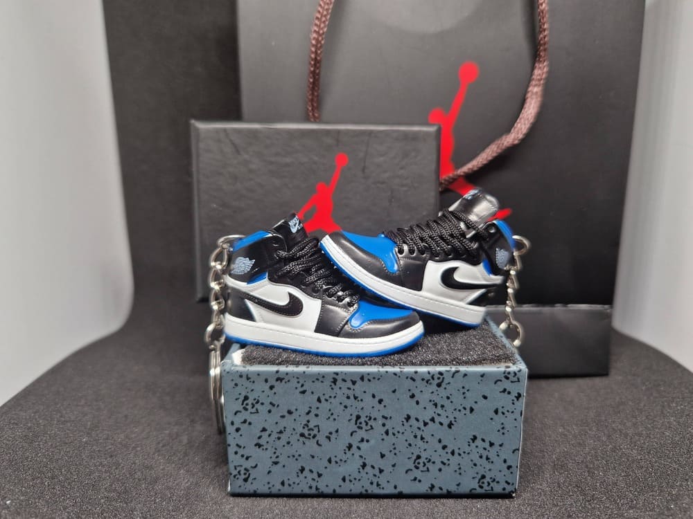 Porte-clé Jordan 1 OG Royal Toe