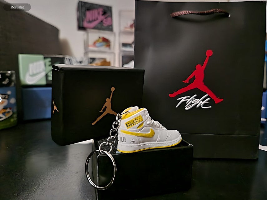 Porte-clé Jordan 1 OG Voltage