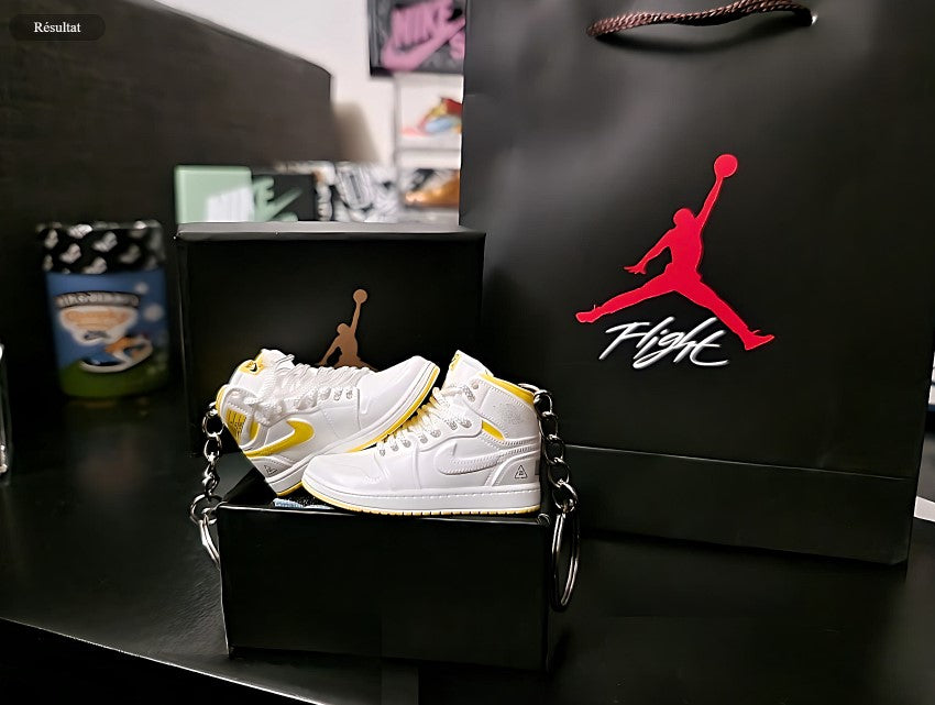 Porte-clé Jordan 1 OG Voltage