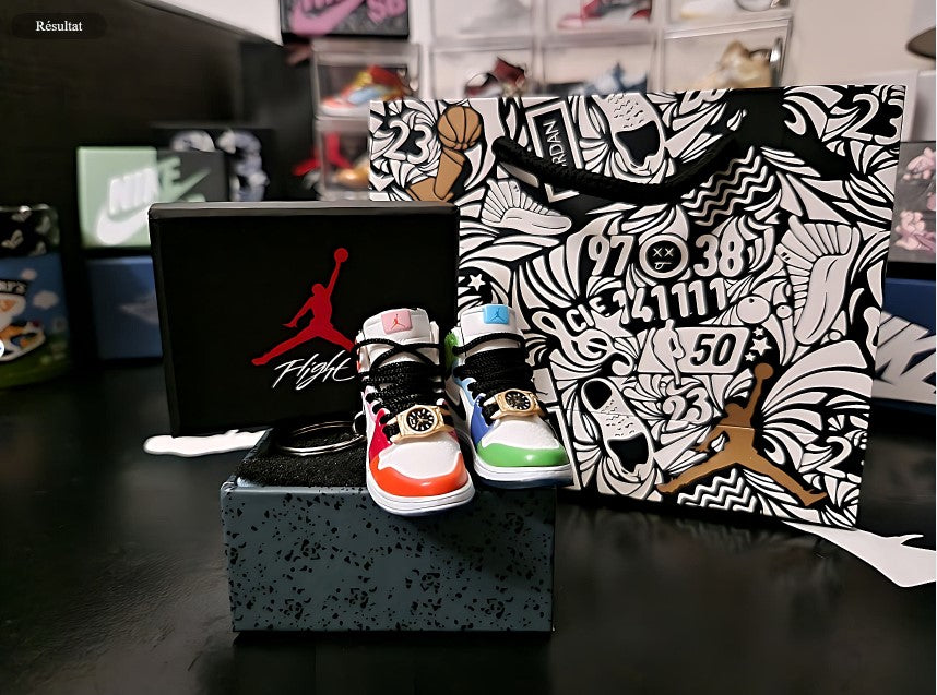 Porte-clé Jordan 1 OG MELODY-EHSANI