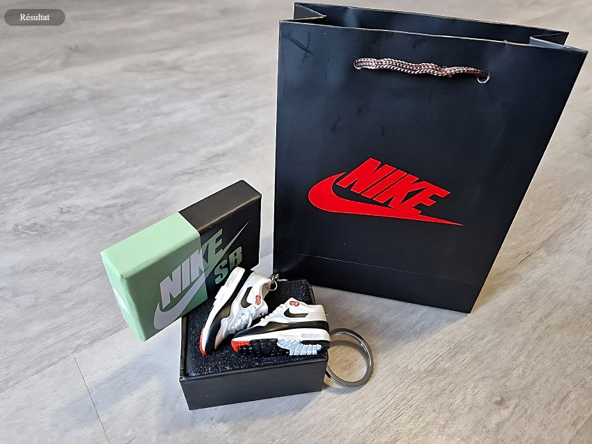 Porte-clé Air Max One Black