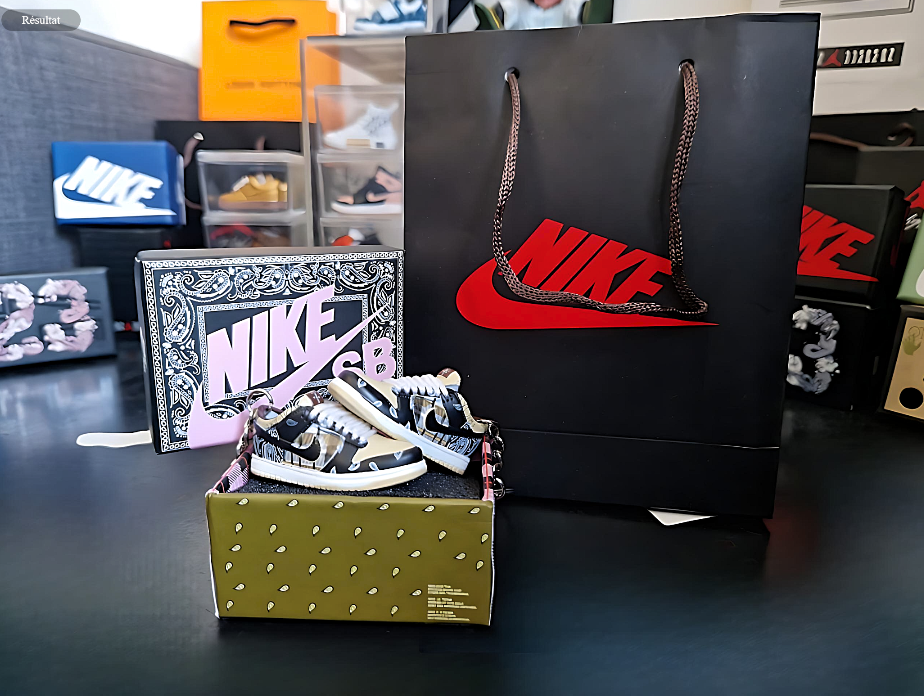 Porte-clé Nike Sb Dunk Travis Scott
