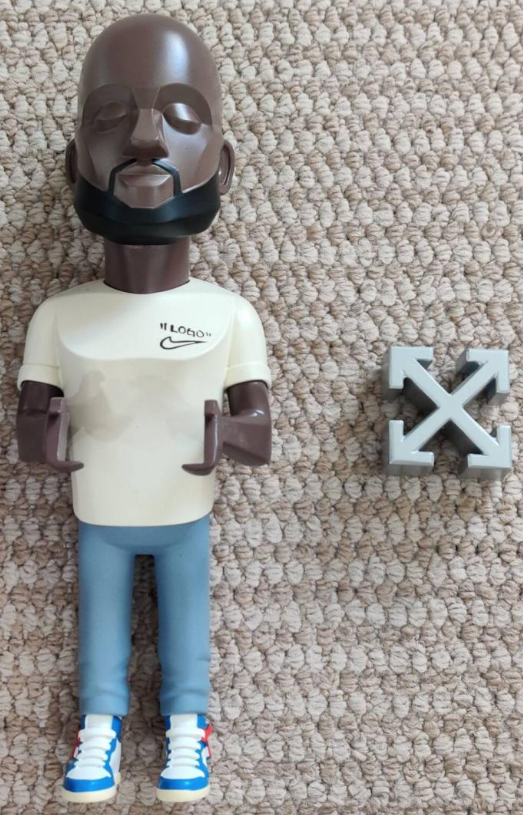 Figurine Virgil Abloh "Off White" 30cm