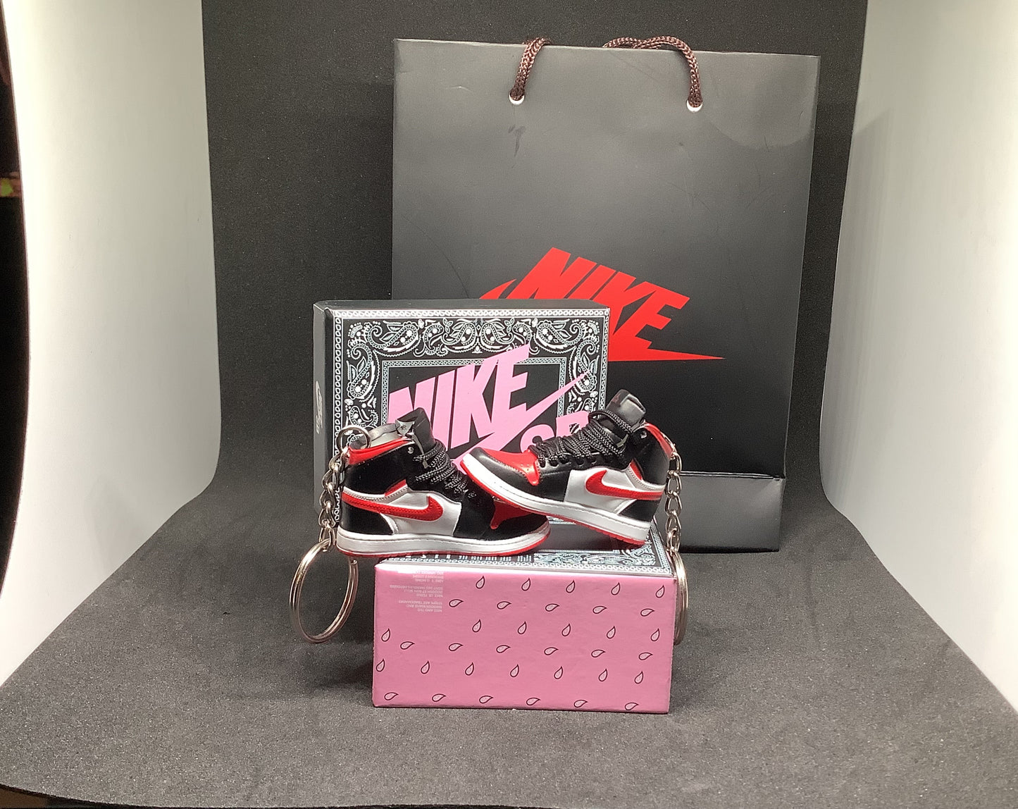 Porte-clé Jordan 1 OG Red