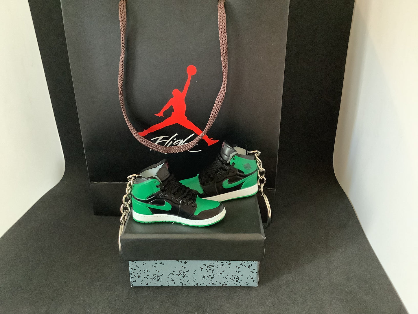 Porte-clé Jordan 1 Verte