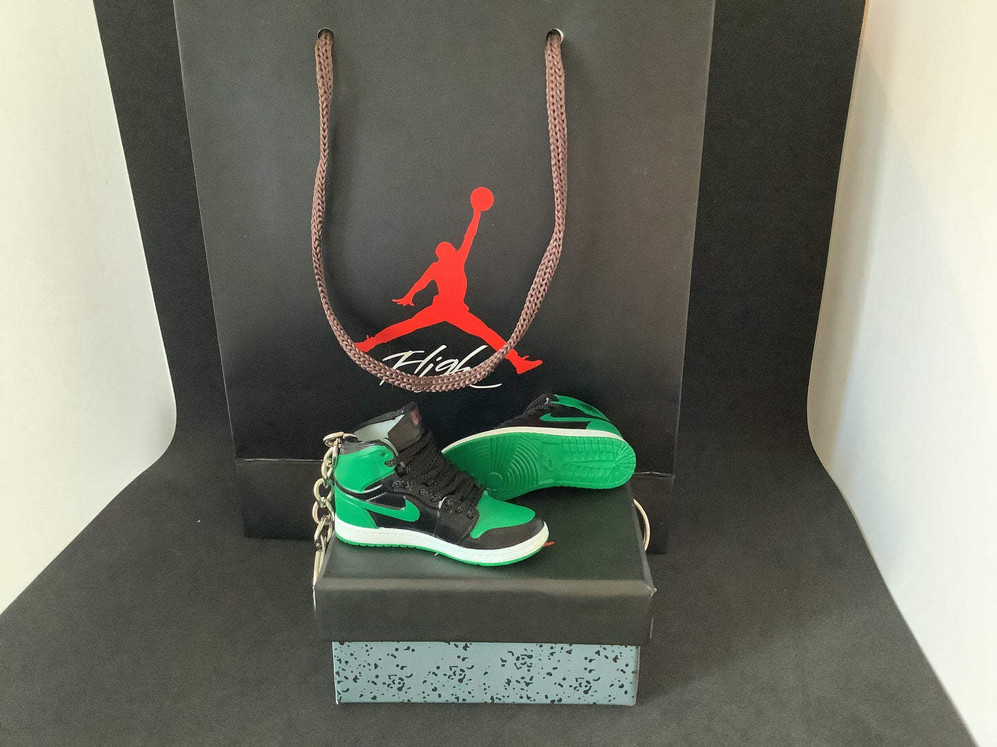 Porte-clé Jordan 1 Verte