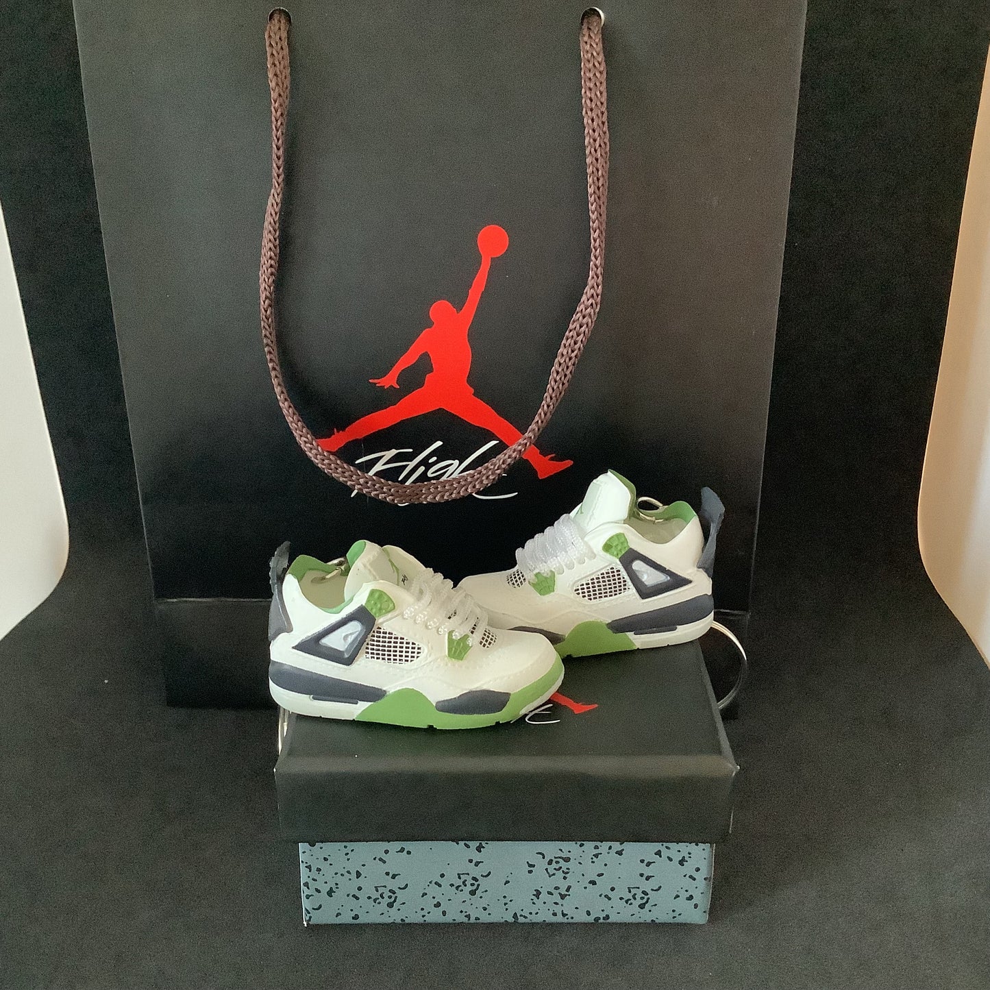 Porte-clé Jordan 4 Verte