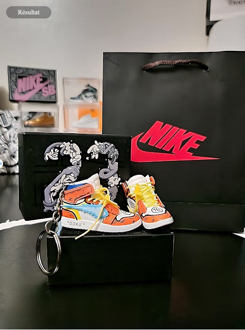 Porte-clé Jordan Off White Goku