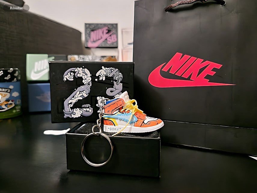 Porte-clé Jordan Off White Goku