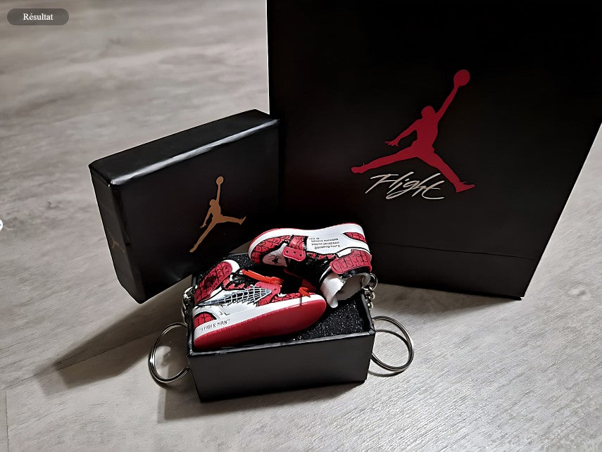 Porte-clé Jordan Off White Spider Man