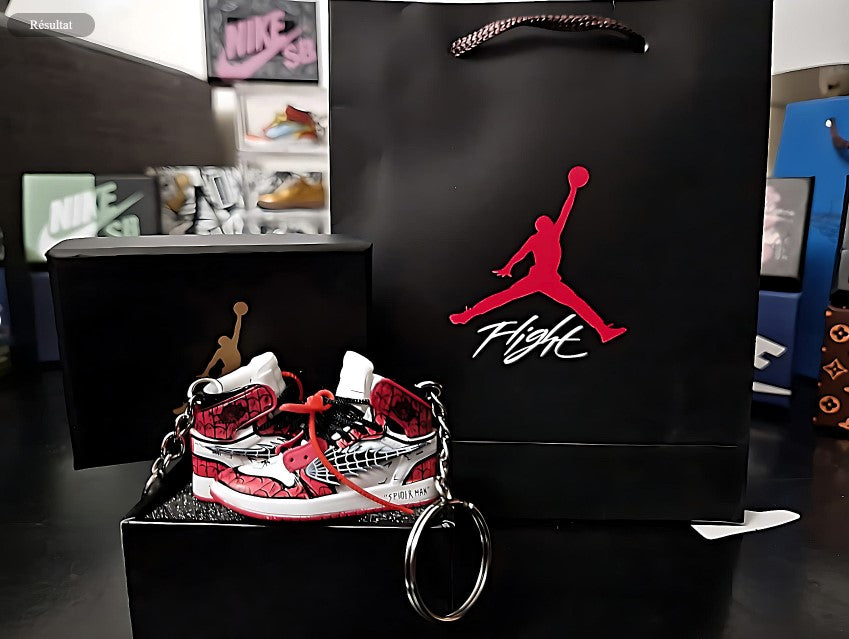 Porte-clé Jordan Off White Spider Man