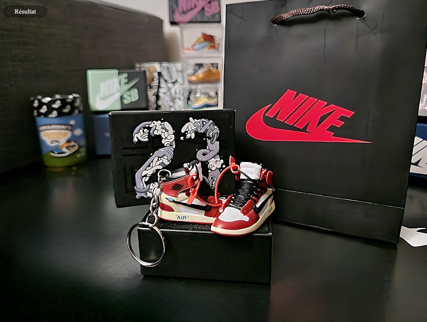 Porte-clé Jordan Off White Chicago