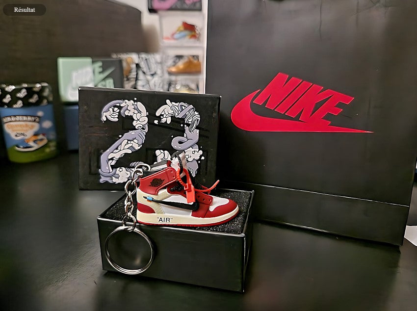 Porte-clé Jordan Off White Chicago