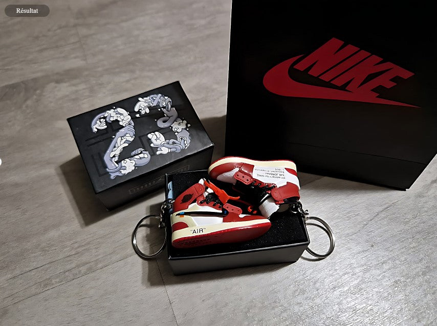 Porte-clé Jordan Off White Chicago