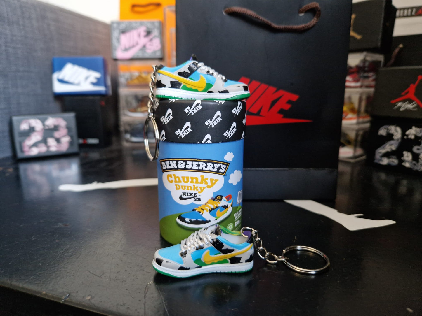 Porte-clé Nike Sb Dunk Ben & Jerry