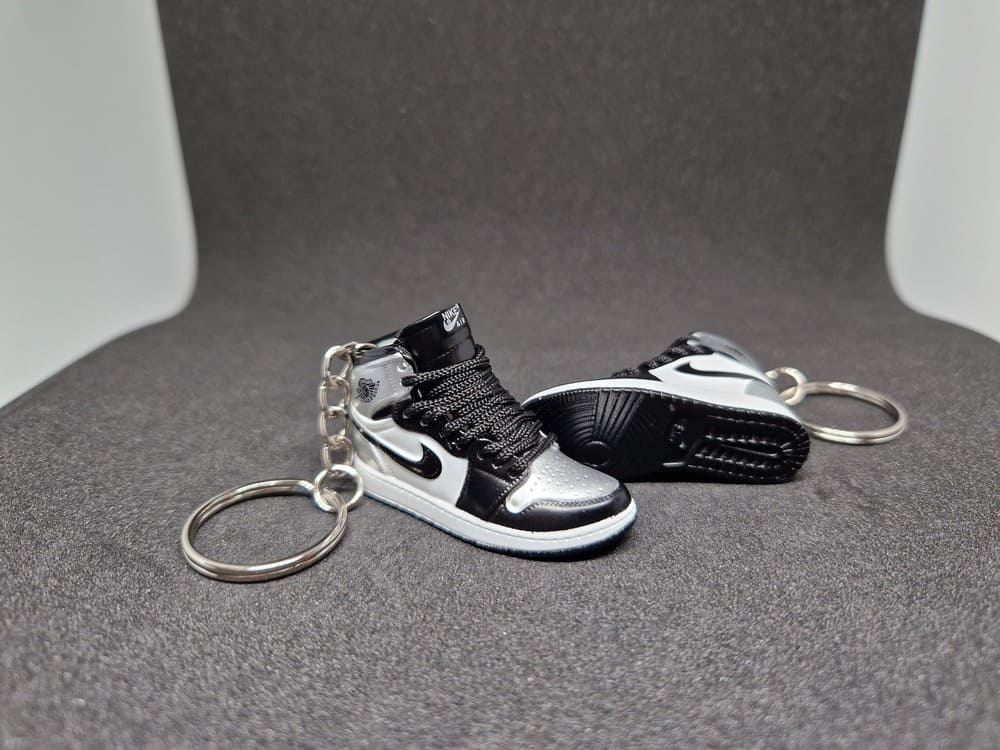 Porte-clé Jordan 1 OG Silver Toe